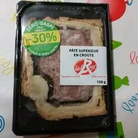 Mängden socker i Paté supérieur en croûte