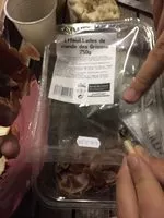 Mängden socker i Effeuillades de viande viande des Grisons