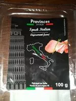 Mängden socker i Speck italien