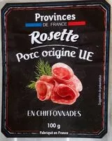 Mängden socker i Rosette