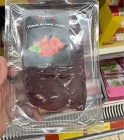 Mängden socker i Viande de boeuf séchée