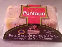 Mängden socker i Foie gras de Canard entier mi-cuit