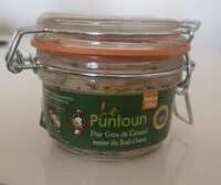 Mängden socker i Foie gras de canard entier