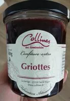 Mängden socker i Confiture extra griottes