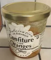 Mängden socker i Confiture extra orange