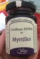 Mängden socker i Confiture EXTRA de Myrtilles