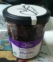 Mängden socker i Le goût du fruit Myrtille