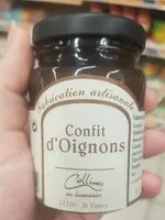 Mängden socker i Confit d'oignon