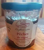 Mängden socker i Confiture pêche de vigne