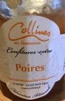 Mängden socker i Confitures de poires