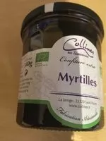 Mängden socker i Confiture de myrtilles