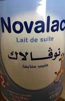 Mängden socker i Novalac Lait