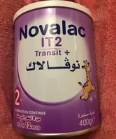 Mängden socker i Novalac 2éme age