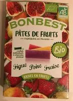 Mängden socker i Pâtes de Fruits Bio