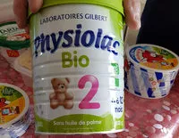 Mängden socker i Physiolac Bio 2 De 6 à 12 Mois