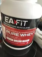 Mängden socker i Eafit Pure Whey Croissance Musculaire Max Yaourt Fruits Rouges