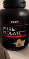 Mängden socker i Eafit Pure Isolate Premium Lemon 750G (muscular Construction)