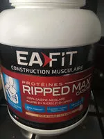 Mängden socker i Eafit Ripped Max Caseine Vanilla 750G (muscular Construction)