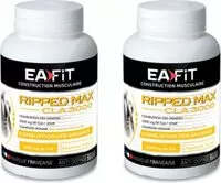 Mängden socker i Eafit Ripped Max Cla 3000 Action Ciblée 60 Capsules