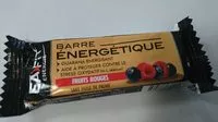 Mängden socker i Barre Energetique Fruits Rouge