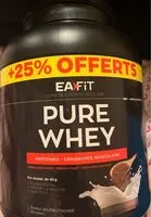Mängden socker i Pure whey