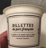 Mängden socker i Rillettes de porc francais