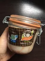Mängden socker i Veritables rillettes du Mans
