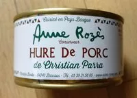 Mängden socker i Hure de porc de Christian Parra