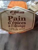 Mängden socker i Apiculteurs Associes Pain Epices Orange 330G