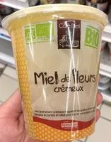 Mängden socker i Miel de fleurs crémeux