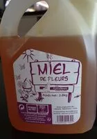 Mängden socker i Miel de fleurs