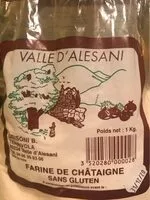 Mängden socker i Farine de chataigne