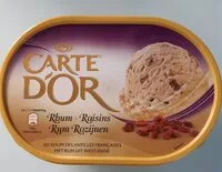 Mängden socker i Glace rhum raisins