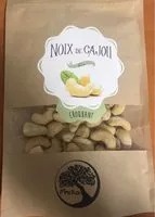 Mängden socker i Noix de cajou