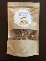 Mängden socker i Cerneaux de noix bio