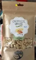 Mängden socker i Cacahouètes grillées nature bio