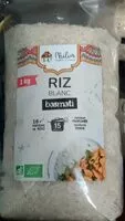 Mängden socker i Riz basmati blanc