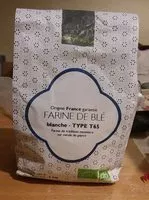 Mängden socker i Farine de blé blanche type T65
