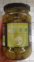 Mängden socker i Olives vertes entières naturelles