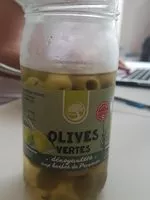 Mängden socker i Olives vertes dénoyautées aux herbes de Provence