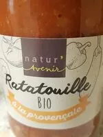 Mängden socker i Ratatouille bio à la provençale