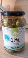 Mängden socker i Olives vertes entières