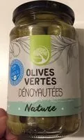 Mängden socker i Olives vertes dénoyautées