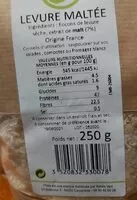 Mängden socker i Levure Maltée