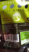 Mängden socker i Olives noires à la grecques