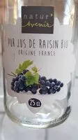 Mängden socker i Pur jus de raisin rouge bio