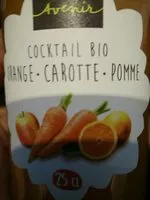 Mängden socker i Cocktail Bio Orange Carotte Pomme