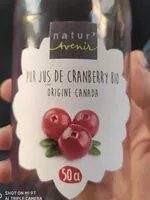 Mängden socker i Pure jus de cramberry bio