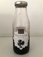Mängden socker i Pur jus de cassis bio