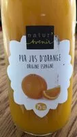 Mängden socker i Pur jus d'orange